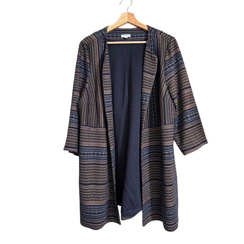 Westport Open Front Long Fall Cardigan 2X